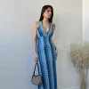 Abito Caraibi blu