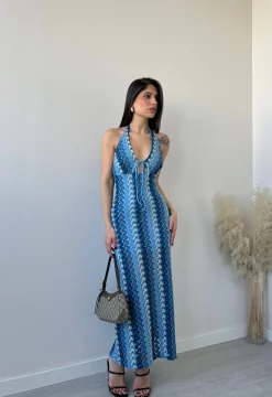 Abito Caraibi blu