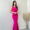 Abito Queen fuxia