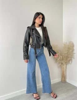 Chiodo vintage nero
