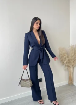 Completo Monaco blu navy