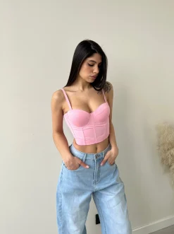 Corpetto rosa