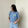 T-shirts N.91 indaco